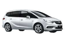 Van Hire Newcastle - Vauxhall Zafira 5 + 2 - Minibus hire Newcastle